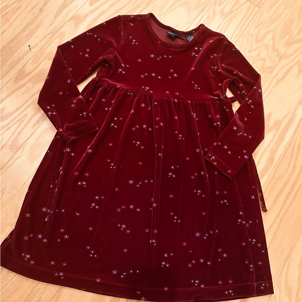 Girl’s S GAP velvet dress